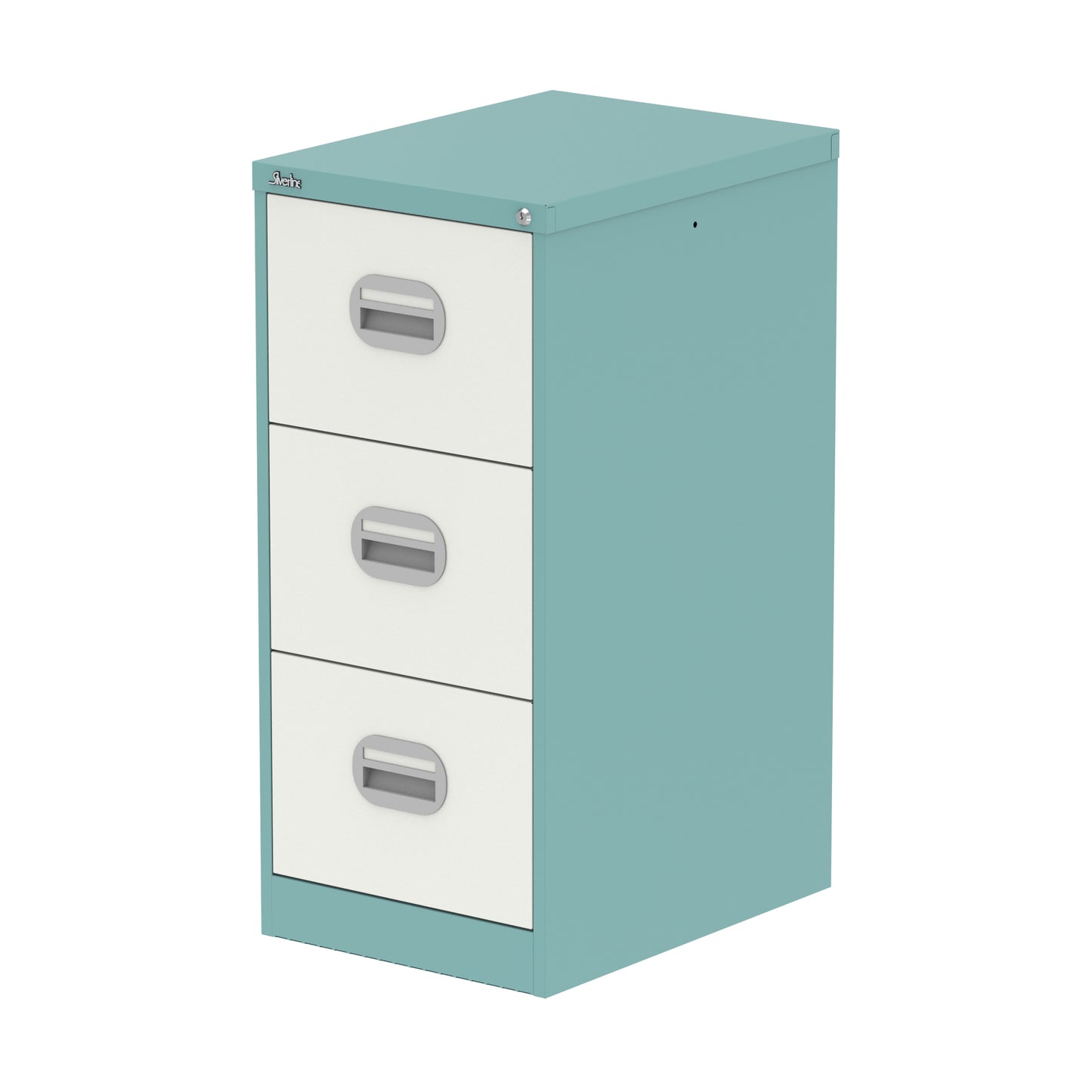 Qube Metal Filing Cabinet - 475mm Wide - 2, 3 or 4 Drawer Options - Multiple Colour Options