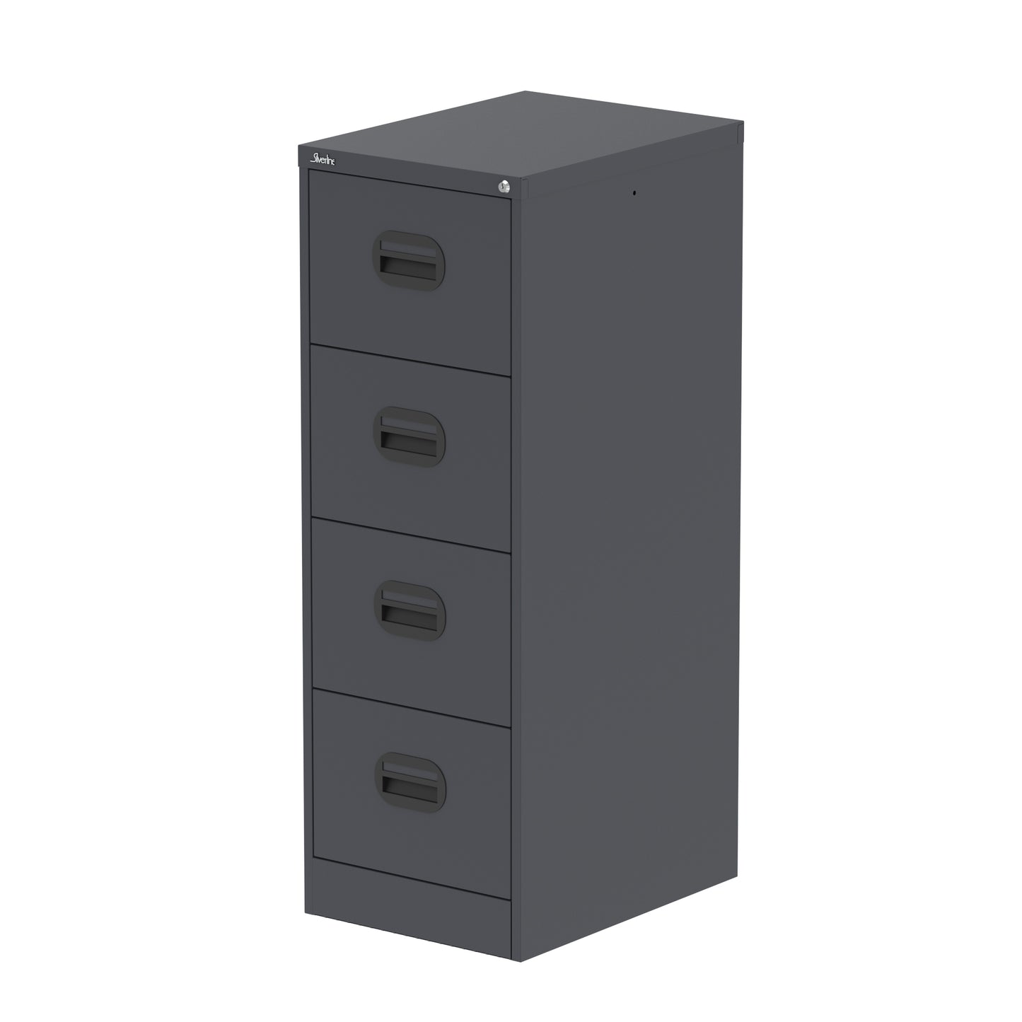 Qube Metal Filing Cabinet - 475mm Wide - 2, 3 or 4 Drawer Options - Multiple Colour Options