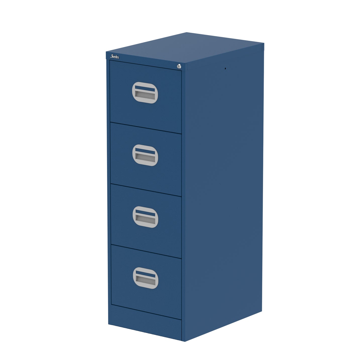 Qube Metal Filing Cabinet - 475mm Wide - 2, 3 or 4 Drawer Options - Multiple Colour Options