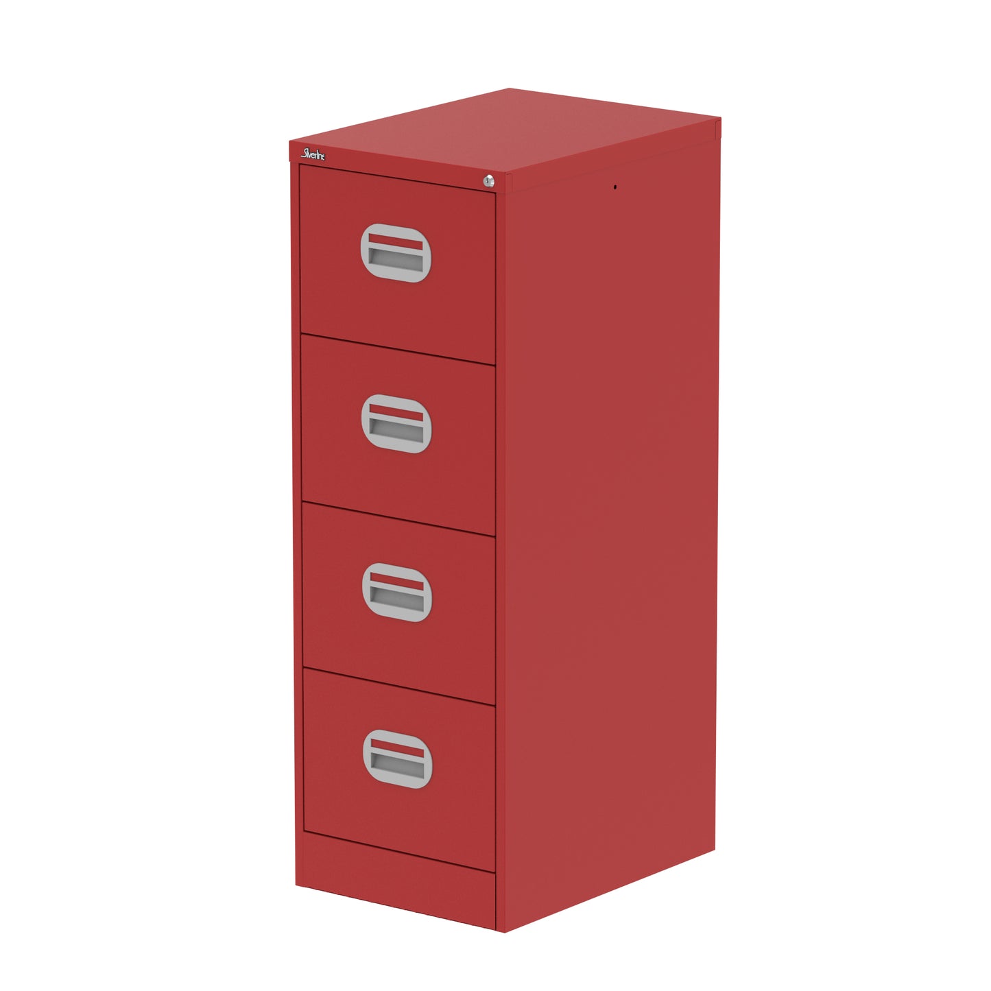 Qube Metal Filing Cabinet - 475mm Wide - 2, 3 or 4 Drawer Options - Multiple Colour Options