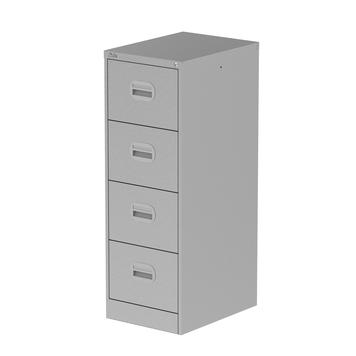 Qube Metal Filing Cabinet - 475mm Wide - 2, 3 or 4 Drawer Options - Multiple Colour Options