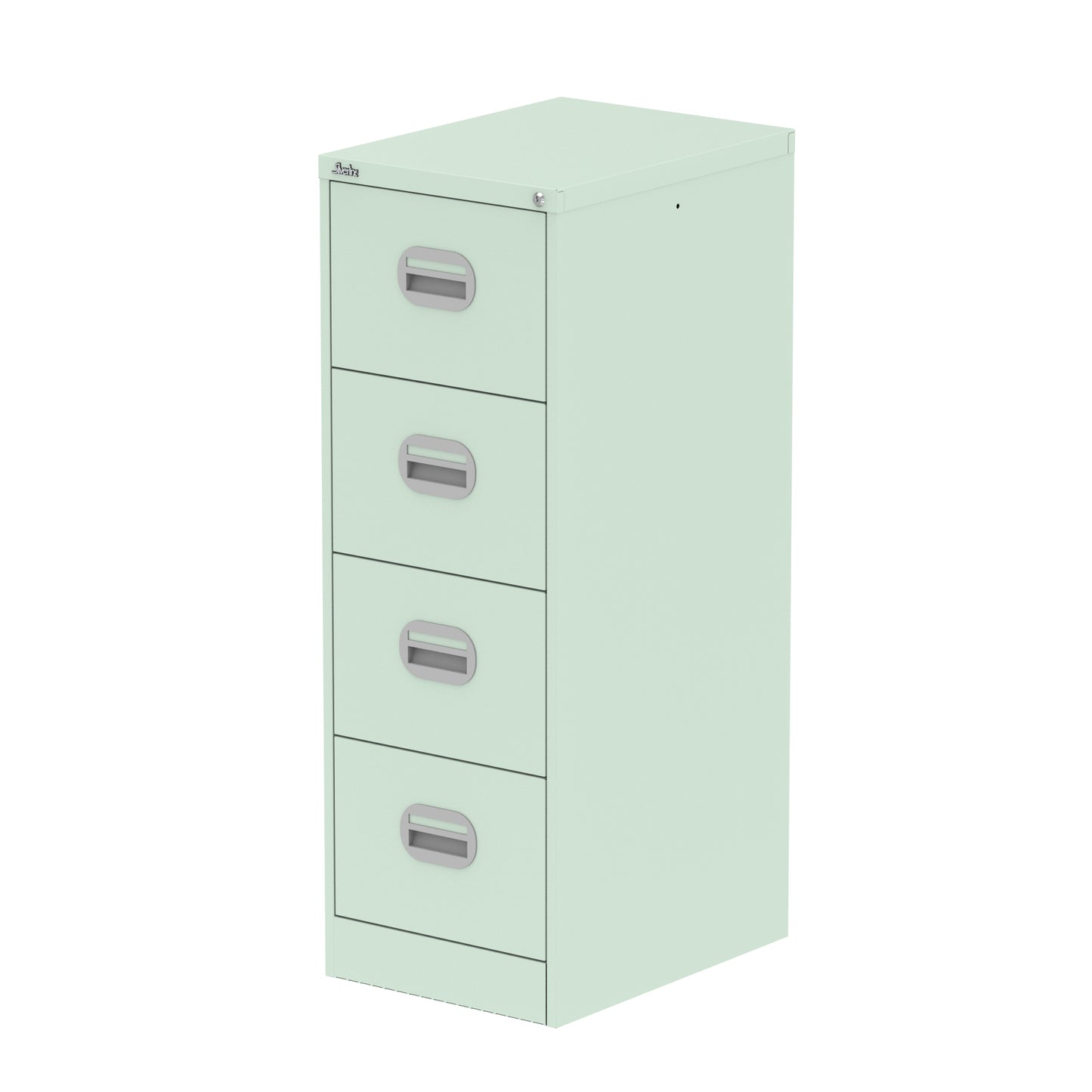 Qube Metal Filing Cabinet - 475mm Wide - 2, 3 or 4 Drawer Options - Multiple Colour Options