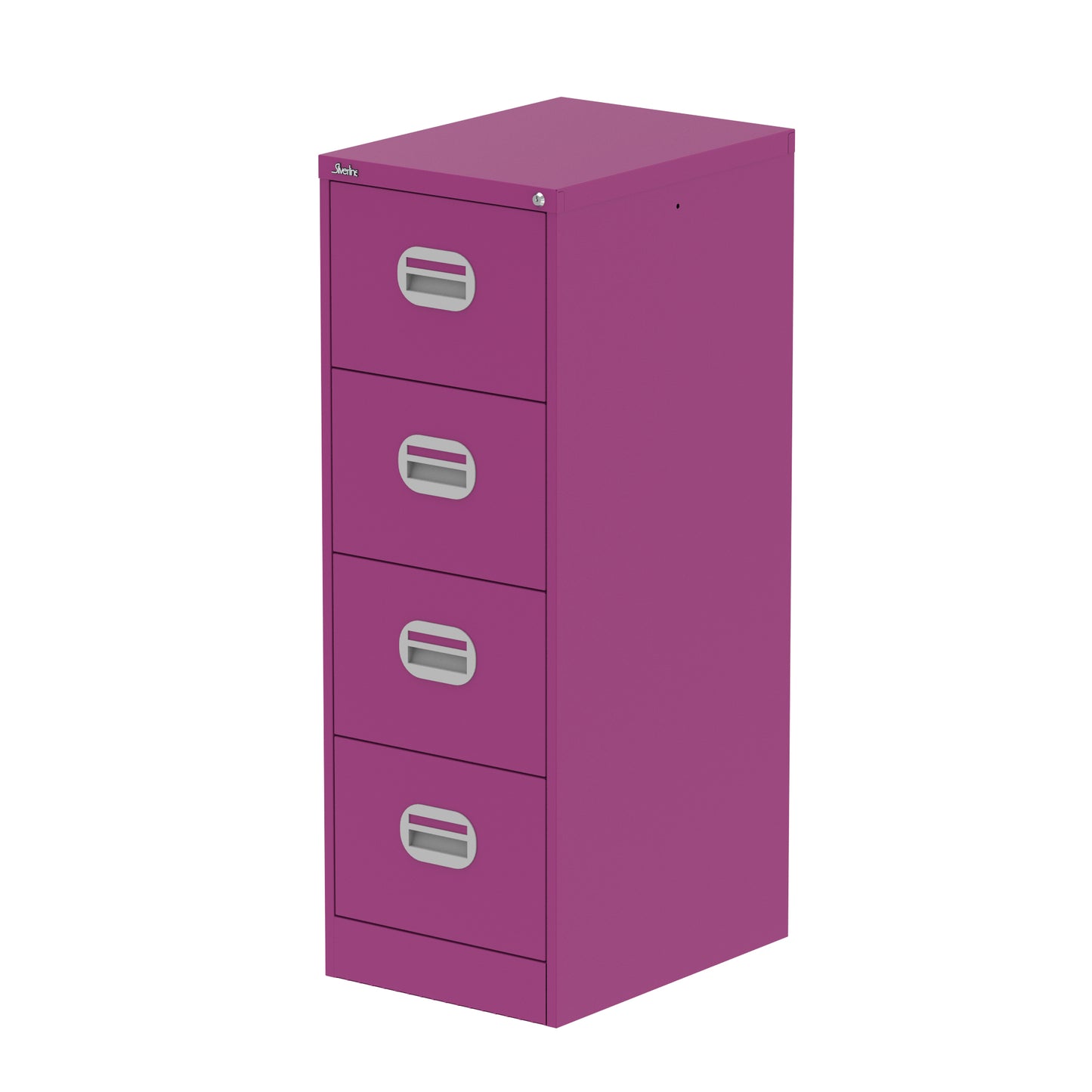 Qube Metal Filing Cabinet - 475mm Wide - 2, 3 or 4 Drawer Options - Multiple Colour Options