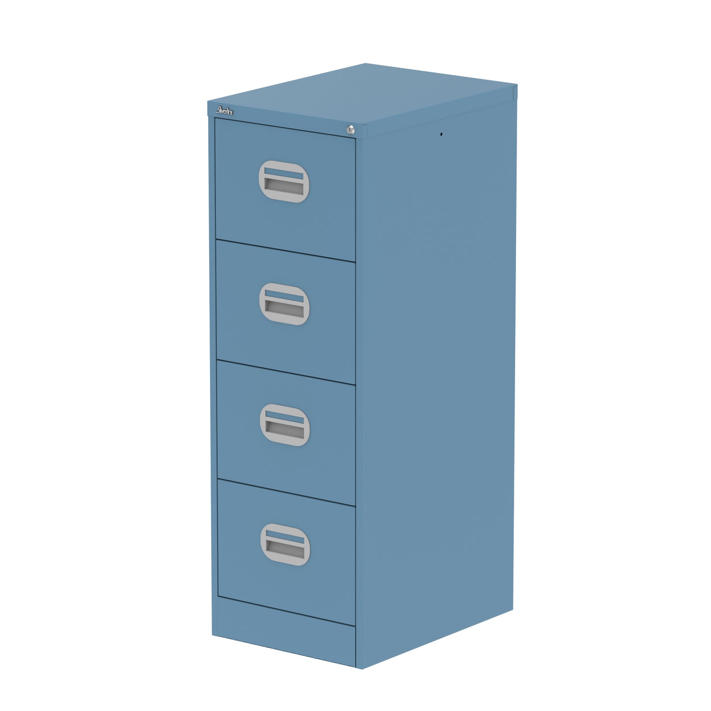 Qube Metal Filing Cabinet - 475mm Wide - 2, 3 or 4 Drawer Options - Multiple Colour Options