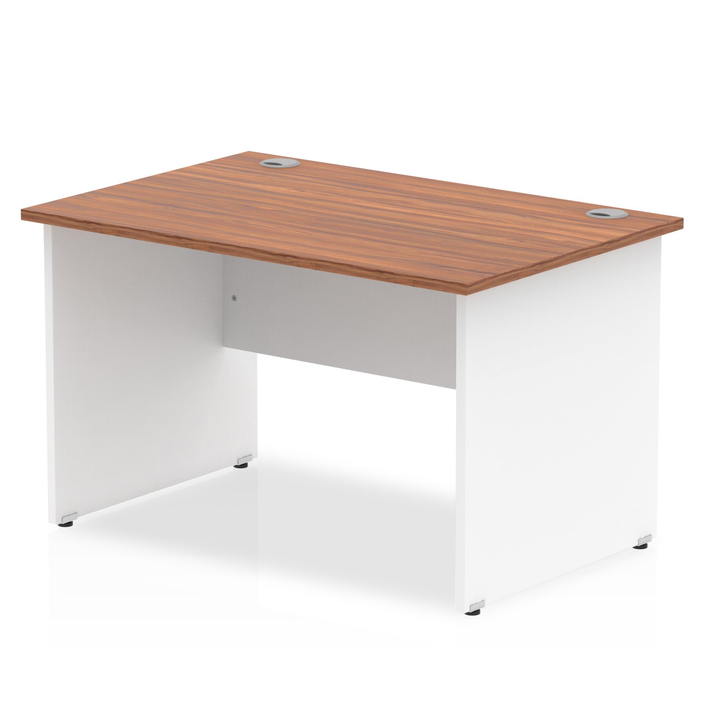 Impulse Straight Desk Panel End Leg - 1200mm - Multiple Colour Options