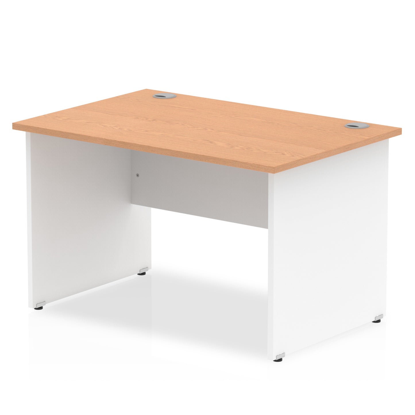Impulse Straight Desk Panel End Leg - 1200mm - Multiple Colour Options