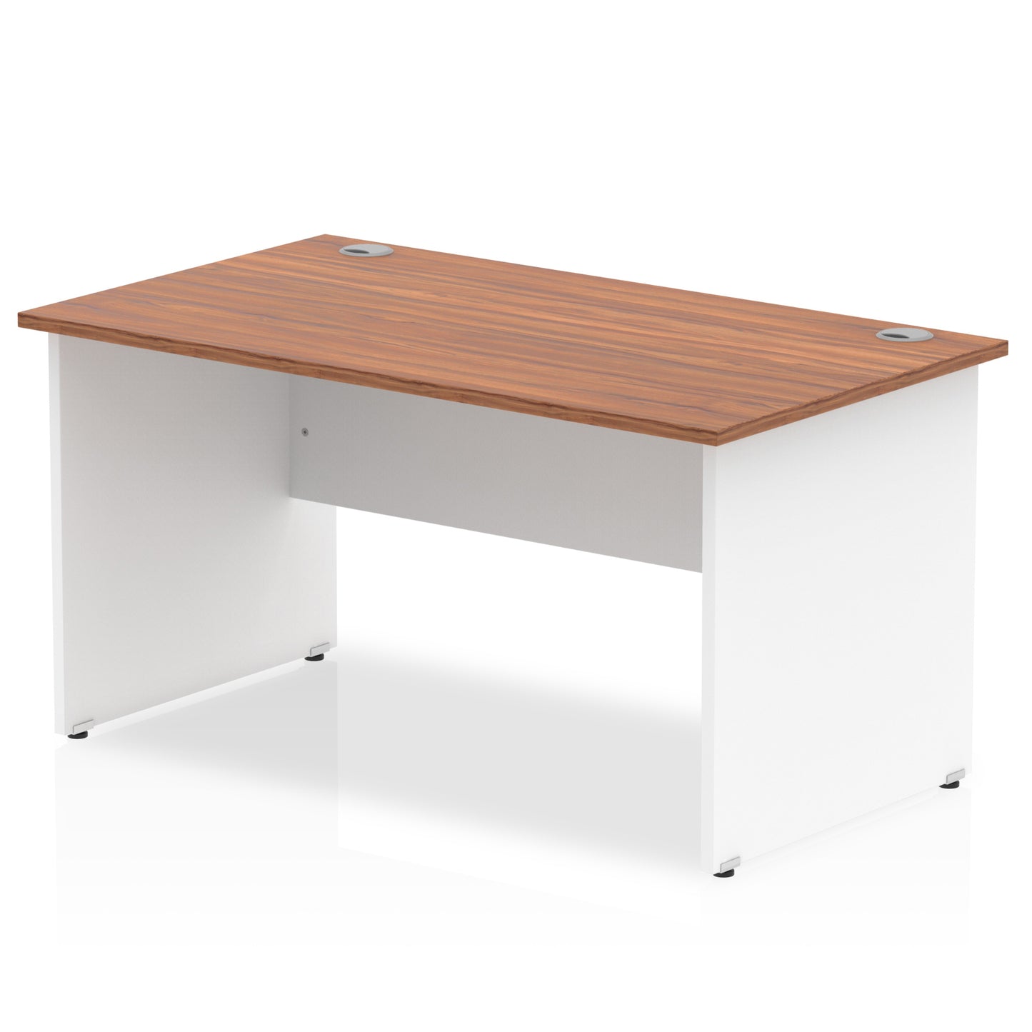 Impulse Straight Desk Panel End Leg - 1400mm - Multiple Colour Options