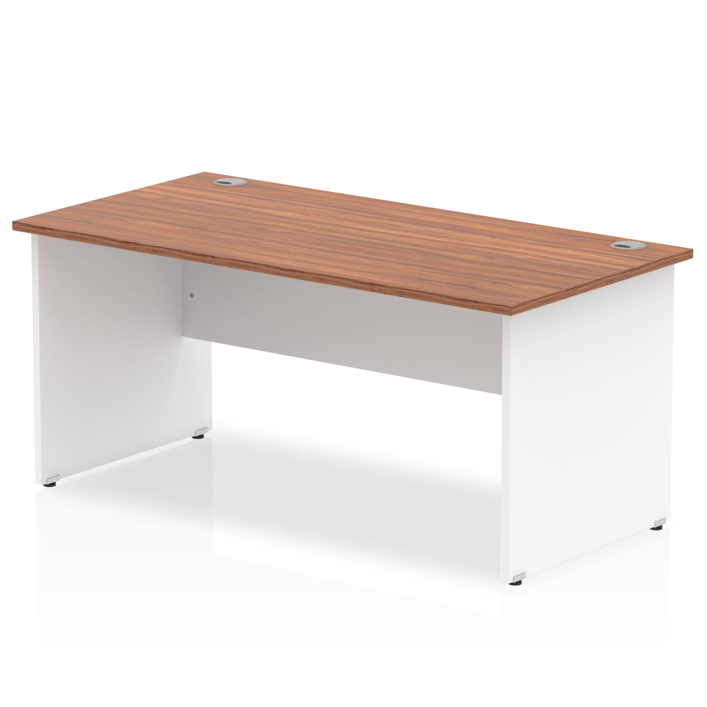 Impulse Straight Desk Panel End Leg - 1600mm - Multiple Colour Options