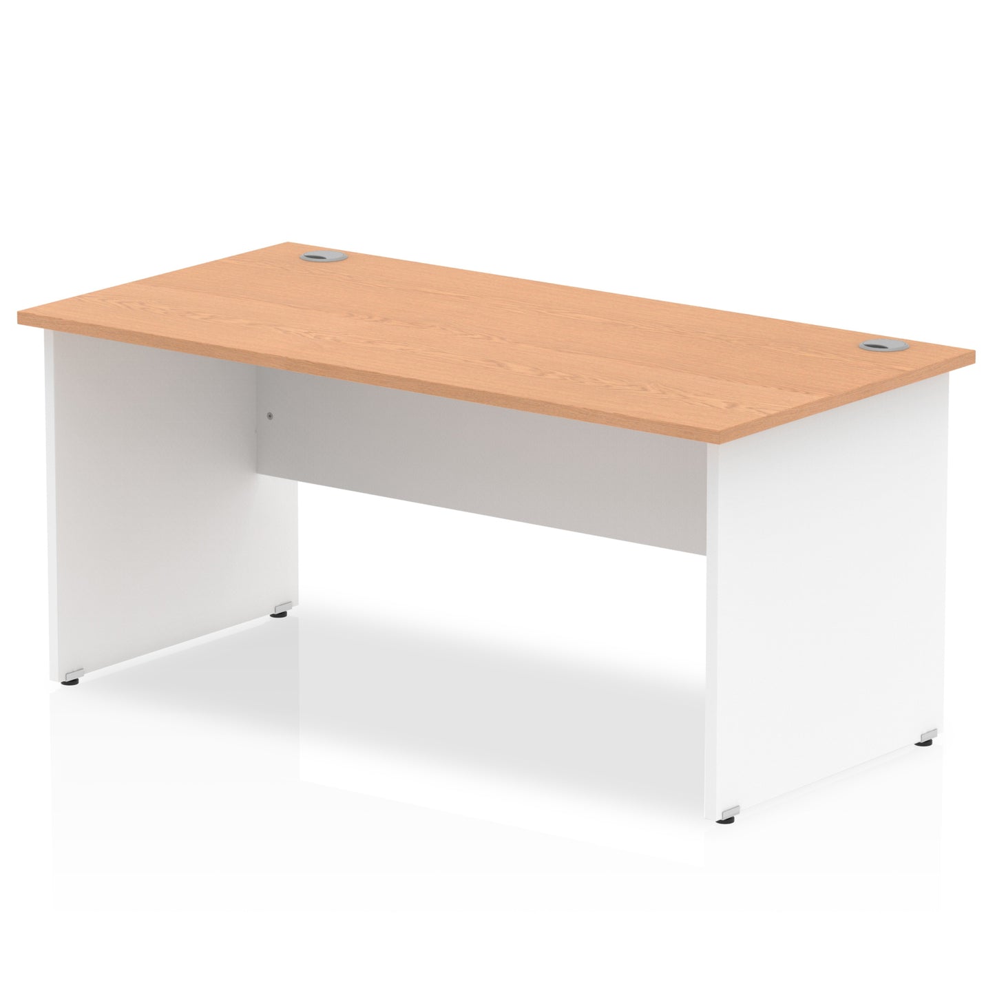Impulse Straight Desk Panel End Leg - 1800mm - Multiple Colour Options