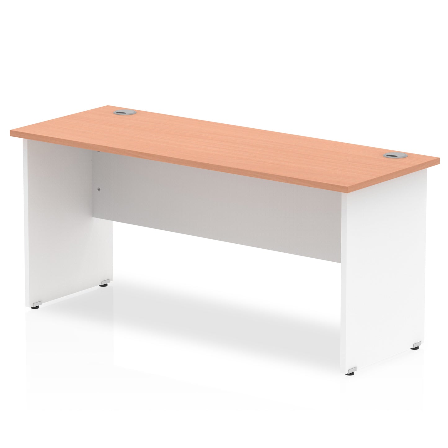 Impulse Slimline Desk Panel End Leg - 1600mm - Multiple Colour Options