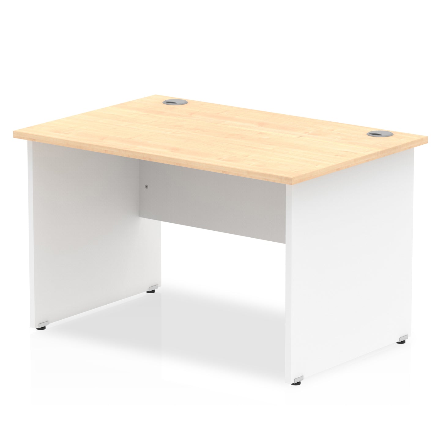 Impulse Straight Desk Panel End Leg - 1200mm - Multiple Colour Options