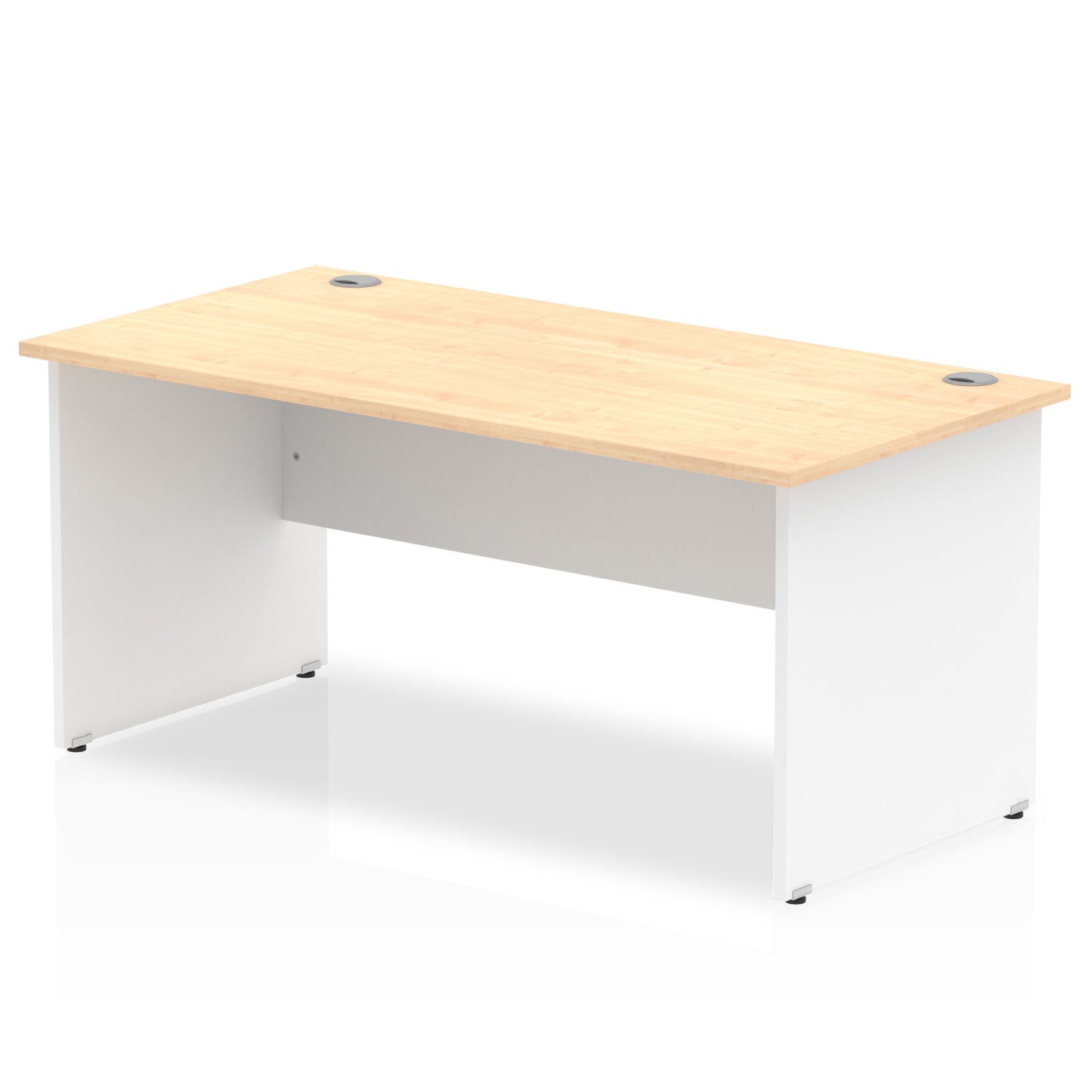 Impulse Straight Desk Panel End Leg - 1800mm - Multiple Colour Options
