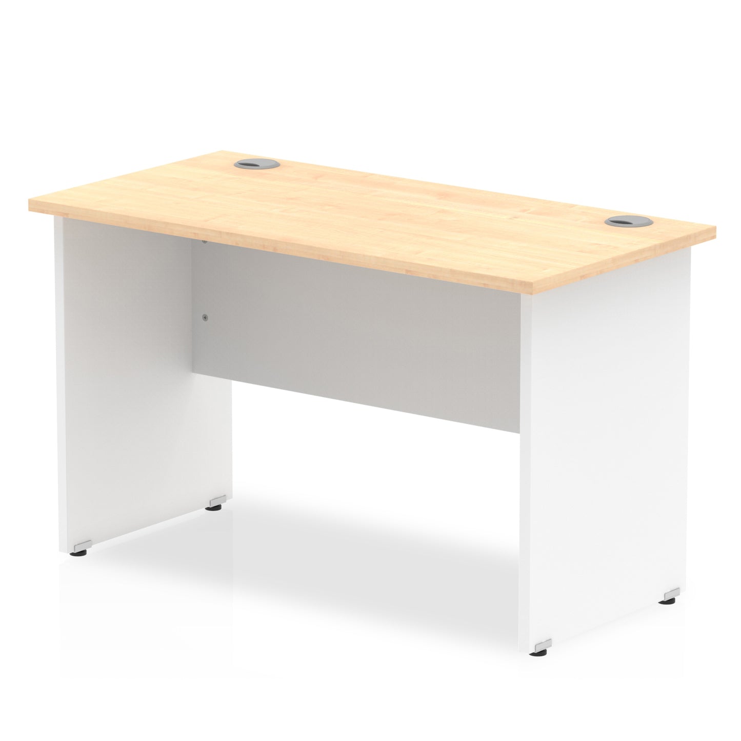 Impulse 800mm Slimline Desk Panel End Leg - 800mm - Multiple Colour Options