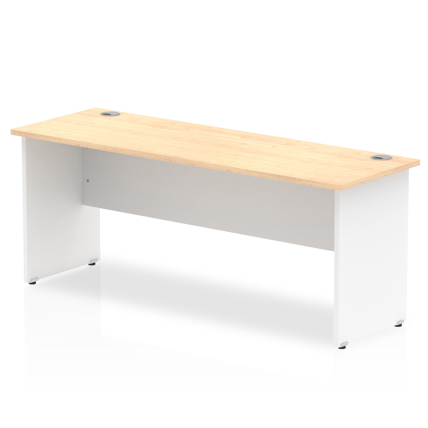 Impulse Slimline Desk Panel End Leg - 1800mm - Multiple Colour Options