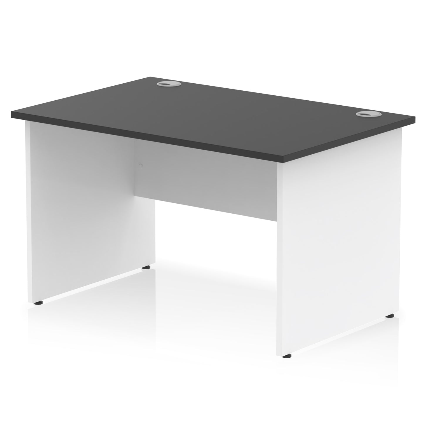 Impulse Straight Desk Panel End Leg - 1200mm - Multiple Colour Options