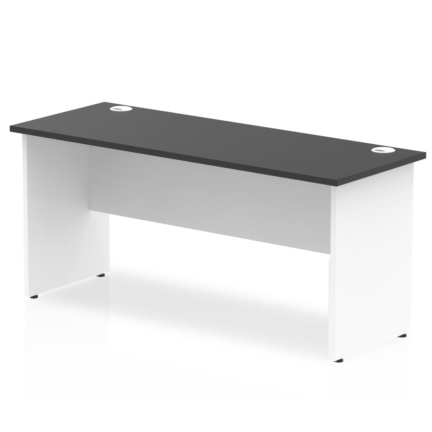 Impulse Slimline Desk Panel End Leg - 1600mm - Multiple Colour Options