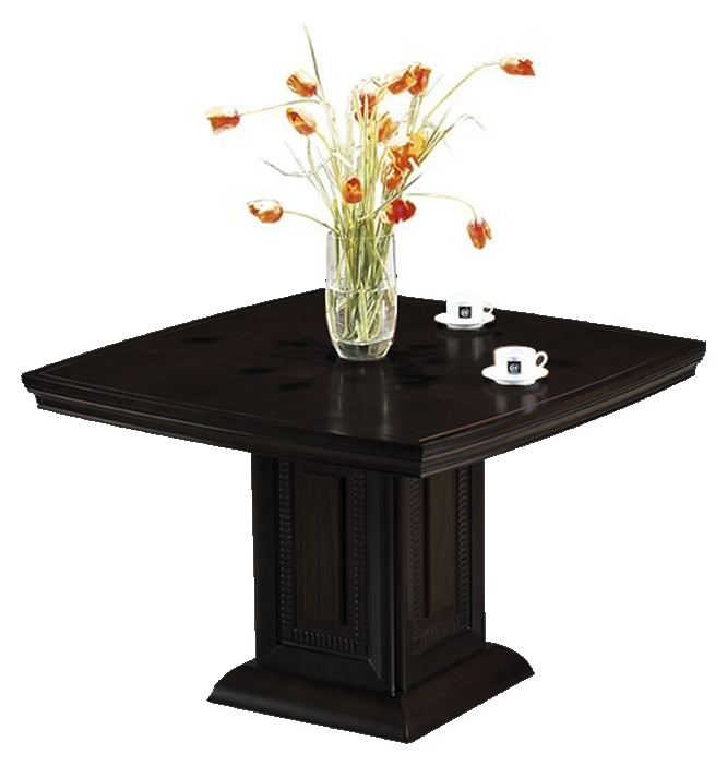 High Quality Square Meeting Table With Central Leg - 1150mm - UT6612
