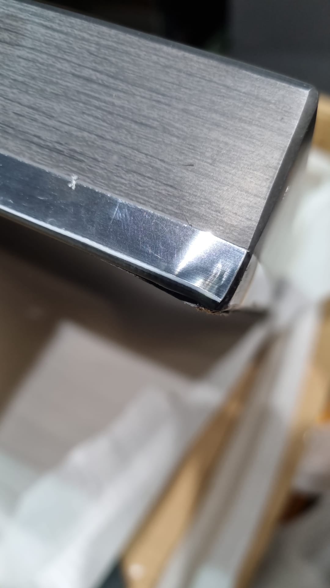 Modern Home Grey Oak Executive Office Desk with Built in Storage - 1200mm - DG25-D08