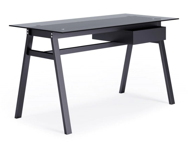 Black and online grey computer desk