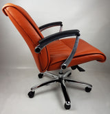 Luxury Genuine Tan Leather Office Chair - SZ-A27