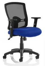 Portland Mesh Back and Fabric Seat Task Operator Office Chair - Multiple Colour Options