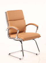 Classic Leather Cantilever Chair