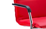 Echo Bonded Leather Visitor Chair - Available in Black, White or Red