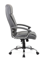 Penza Bonded Leather Office Chair - Black, Brown, Cream or Grey Colour Option