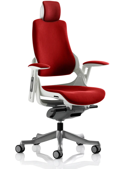 Zure Orthopaedic Fabric Office Chair - Optional Colour and Headrest