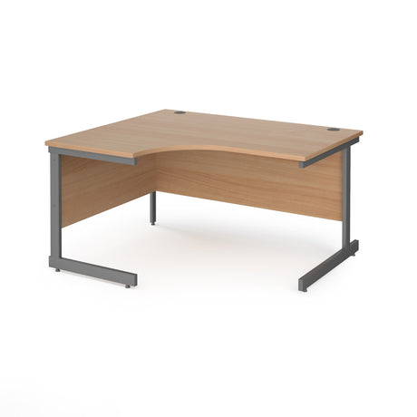 Contract Cantilever Frame Left Hand Corner Office Desk