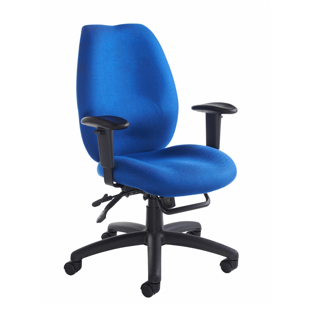 Cornwall High Back Fabric Operator/Office Chair - Black or Blue Option