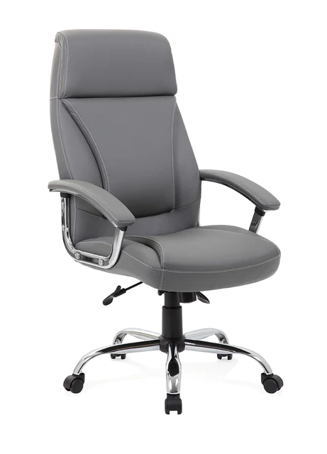 Penza Bonded Leather Office Chair - Black, Brown, Cream or Grey Colour Option