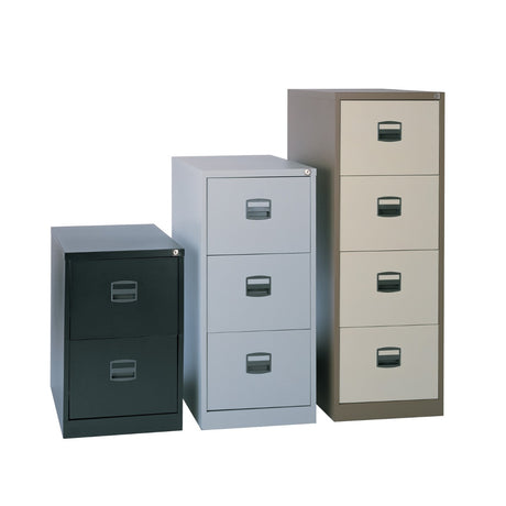 Contract Steel Filing Cabinet in Two, Three or Four Drawer