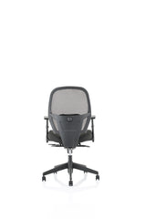 The Denver Black Mesh Back and Fabric Seat Office Chair - Optional Headrest