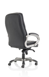 Oscar Black Faux Leather Office Chair