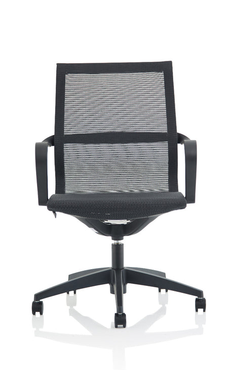 Lula Stylish Black Mesh Operator Office Chair