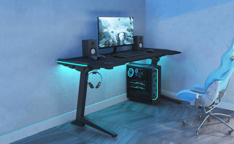 Order Office Furniture Single Motor Electric Home Gaming Desk - OOF119GB