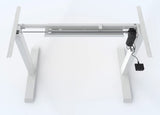 Order Office Furniture Single Motor Electric Desk Frame Only - Black, Silver or White Option - OOF21