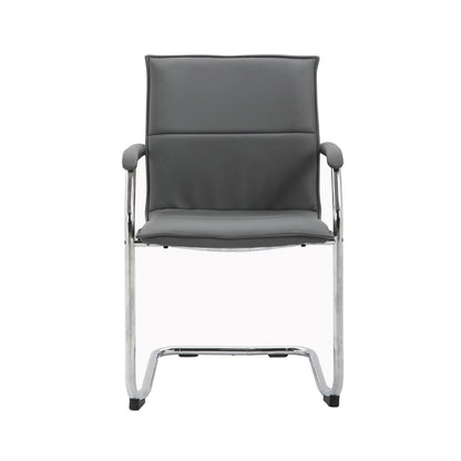 Essen Faux Leather Conference Chair - Black or Grey Option
