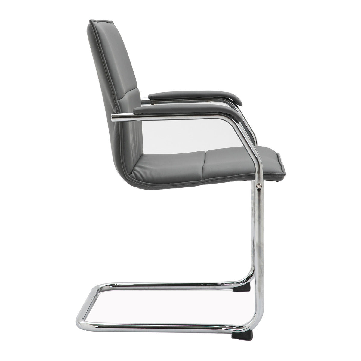 Essen Faux Leather Conference Chair - Black or Grey Option