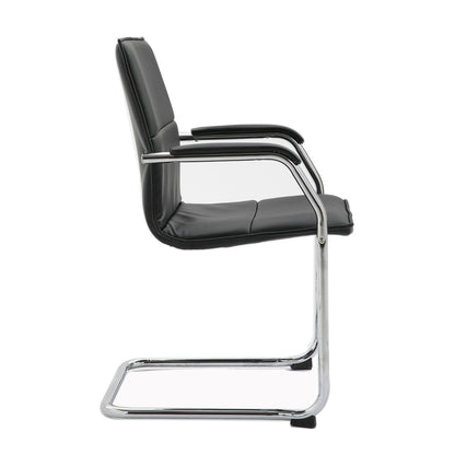 Essen Faux Leather Conference Chair - Black or Grey Option