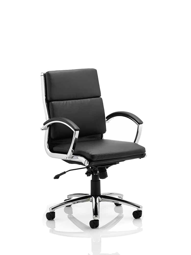 Classic Leather Medium Back Boardroom Chair
