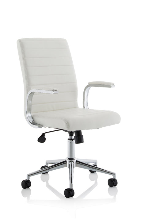 Ezra Leather Office Chair - Colour and Base Options