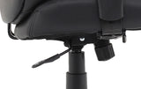 Winsor Black Leather Operator/Office Chair - Optional Headrest