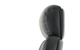 Winsor Black Leather Operator/Office Chair - Optional Headrest