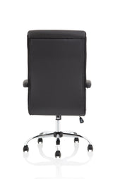 Dallas Black Faux Leather Office Chair