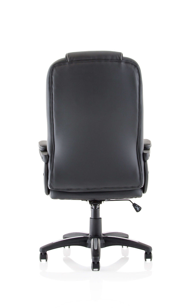 Dynamic Dakota High Back Black PU Leather Office Chair