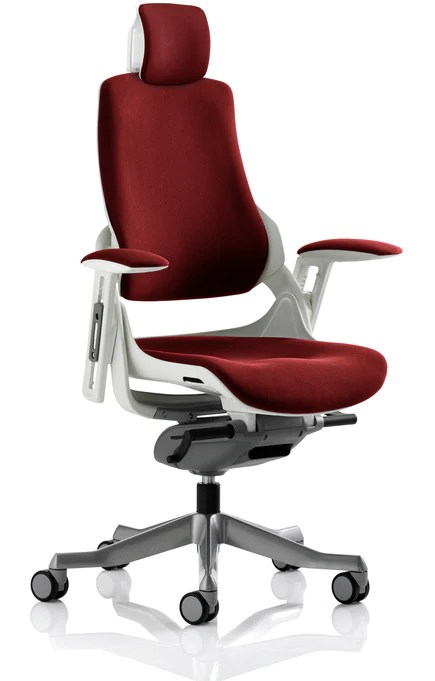 Zure Orthopaedic Fabric Office Chair - Optional Colour and Headrest