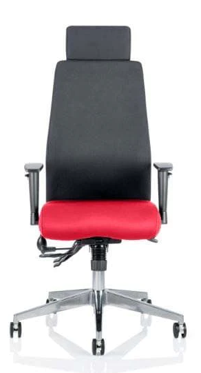 Onyx Fabric Ergonomic Posture Office Chair - Recommended by Leading UK Chiropractor Doctor
