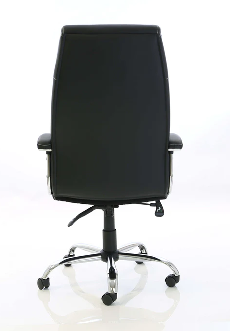 Penza Bonded Leather Office Chair - Black, Brown, Cream or Grey Colour Option